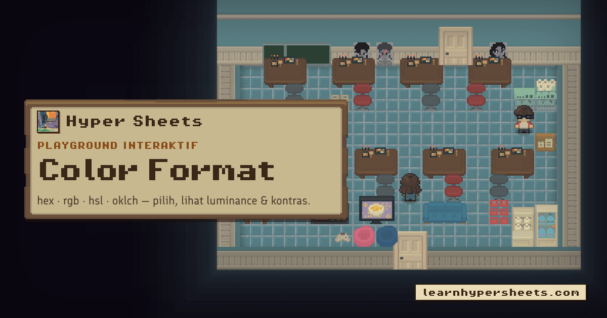 Color Formats Playground — Hyper Sheets