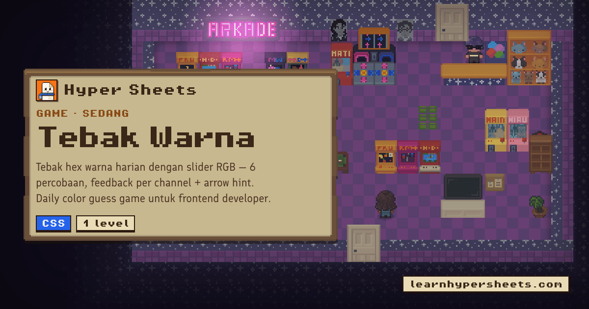 Tebak Warna — CSS — Hyper Sheets