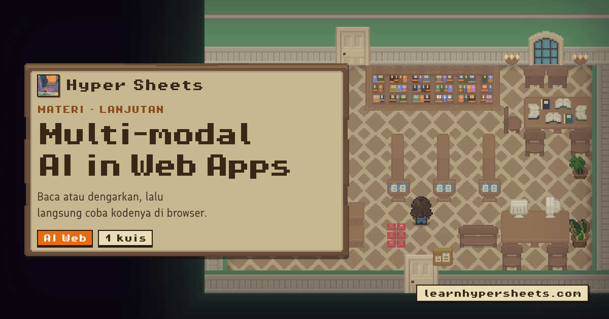 Multi-modal AI in Web Apps — AI Web — Hyper Sheets