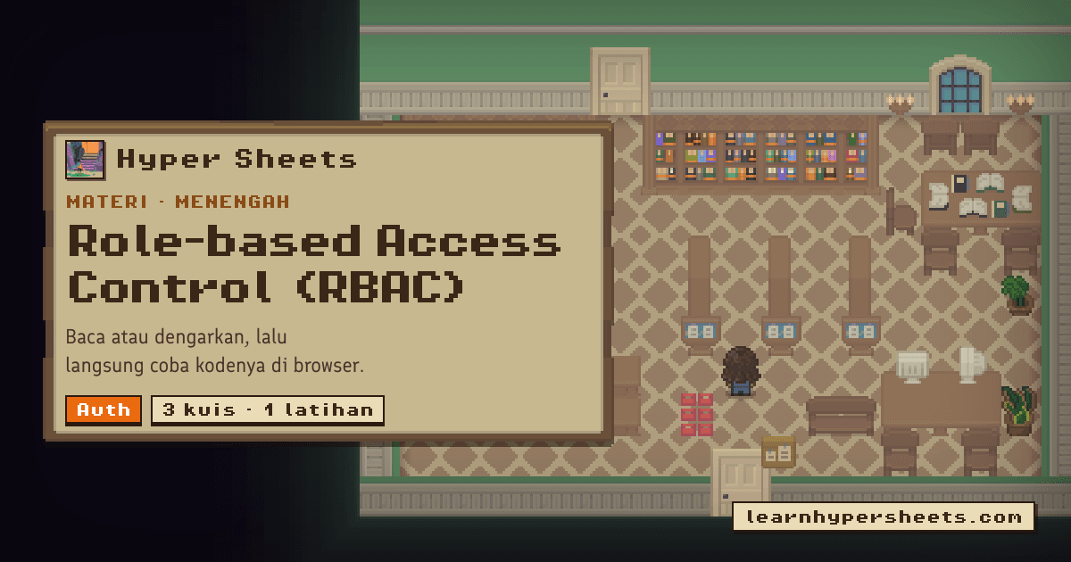Role-based Access Control (RBAC) — Auth — Hyper Sheets