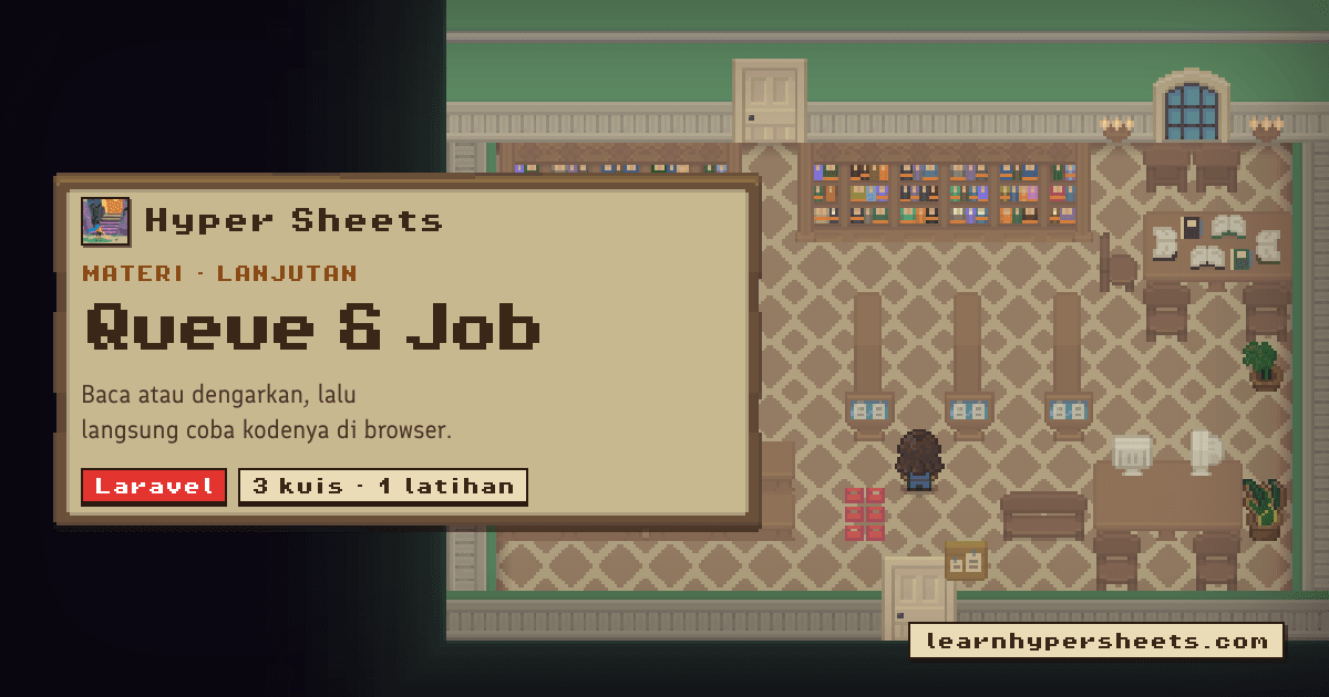 Latihan 1: Queue & Job — Laravel — Hyper Sheets