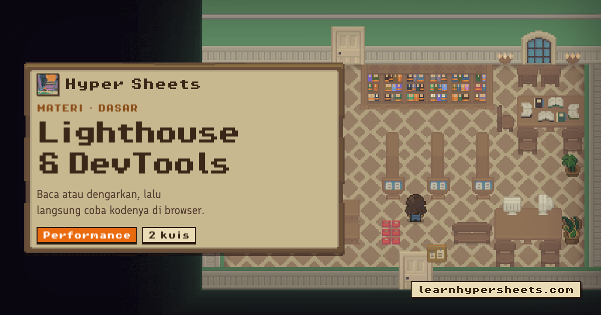 Lighthouse Dev Lighthouse & DevTools — Performance — Hyper Sheets