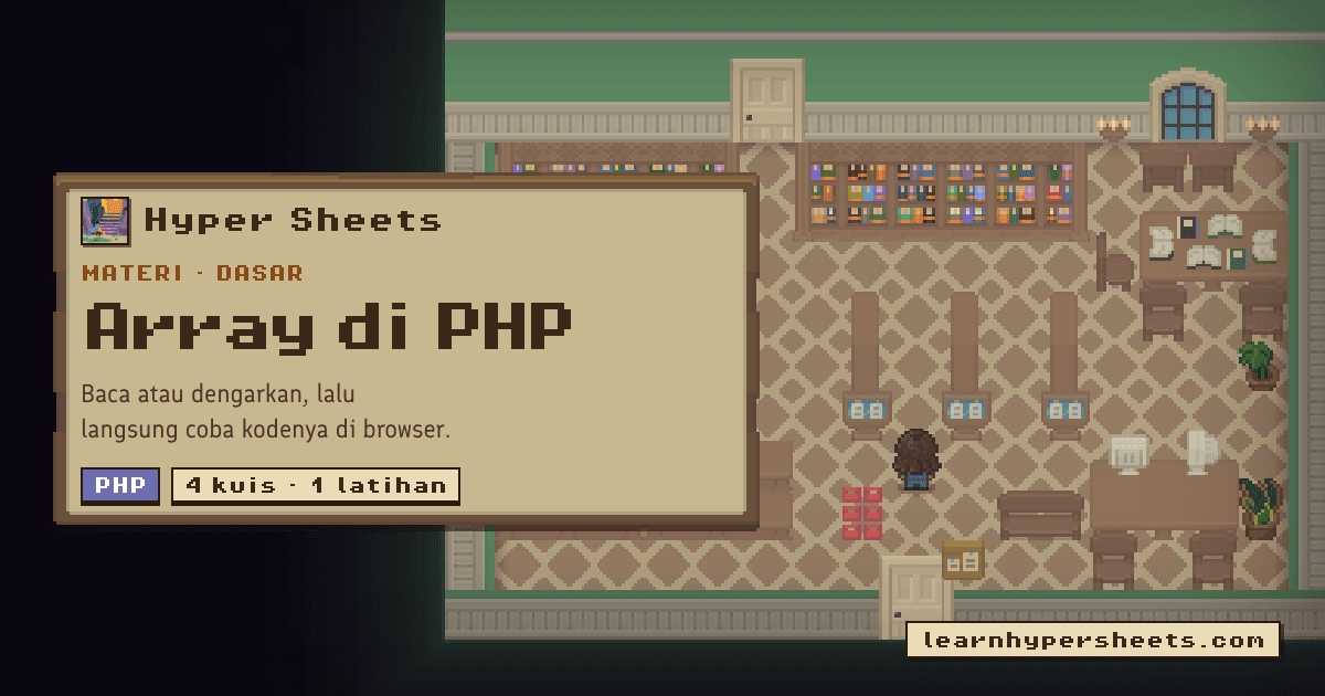 Array di PHP — PHP — Hyper Sheets
