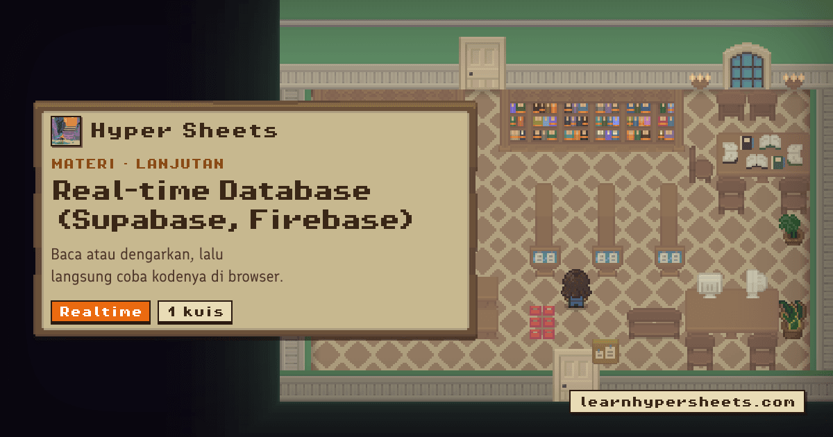 Real-time Database (Supabase, Firebase) — Realtime — Hyper Sheets