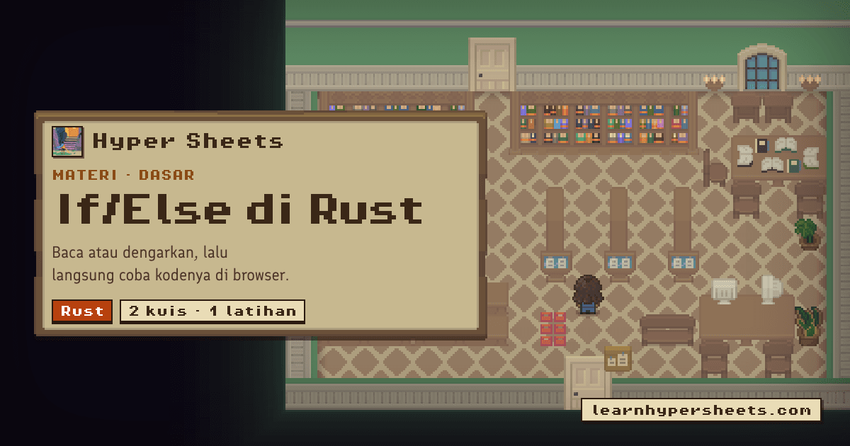 If/Else di Rust — Rust — Hyper Sheets