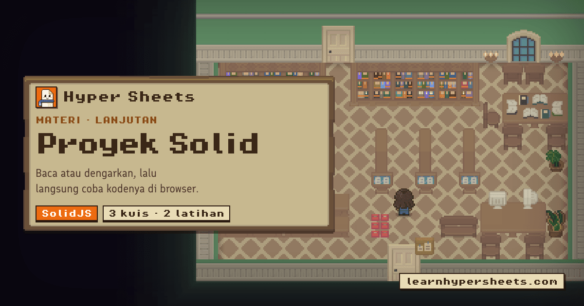 Proyek Solid — SolidJS — Hyper Sheets