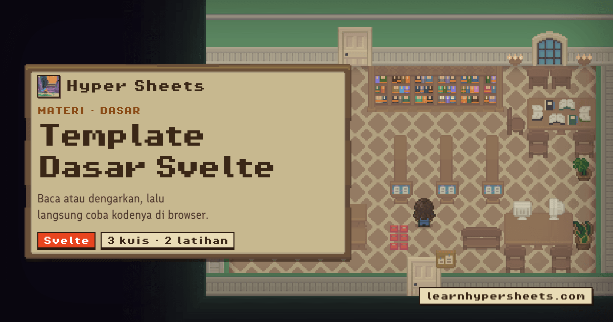 Template Dasar Svelte — Svelte — Hyper Sheets
