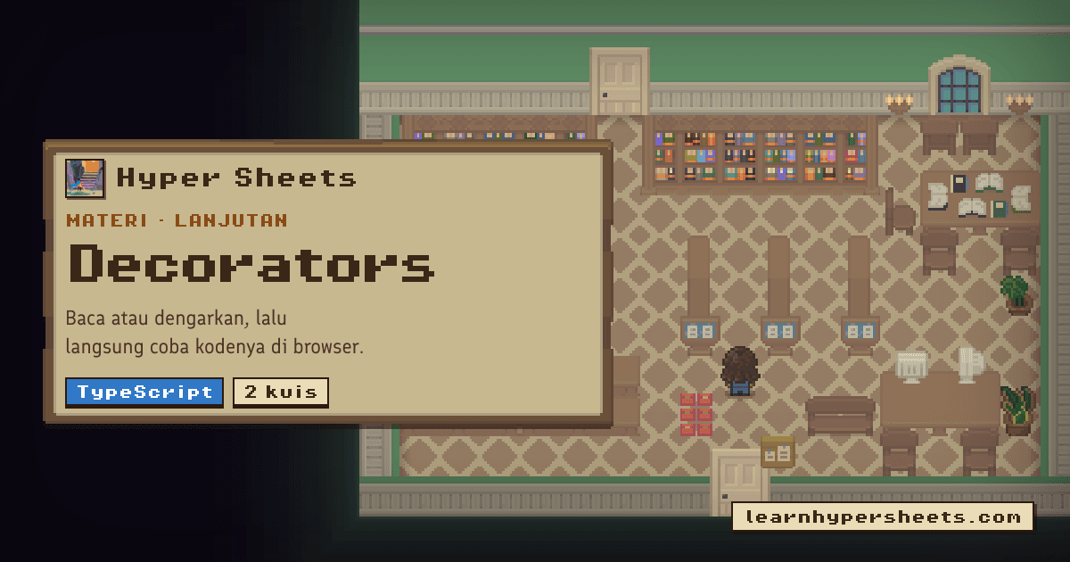 Decorators — TypeScript — Hyper Sheets